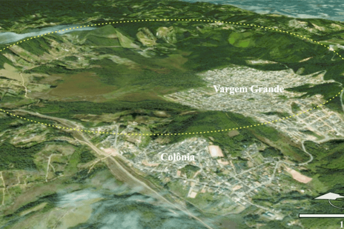 Objeto extraterreste causou impacto em cratera de SP, mostra pesquisa