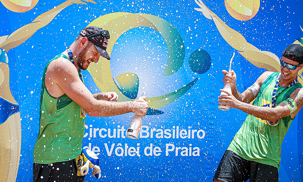 Alison e Guto conquistam o primeiro título da dupla