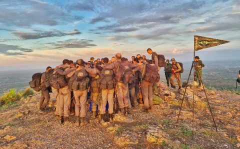 PM realiza formatura dos alunos do 4º Curso de Policiamento Ambiental
