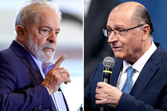 ELEIÇÕES 2022:    Aliados veem Lula e Alckmin em jantar como 1º sinal público de aliança para 2022