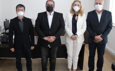 Presidente do CFO recebe a Senadora (MDB-RO) e Cirurgiã-Dentista Maria Eliza