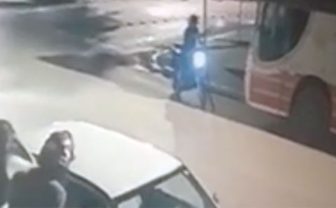 Homem atira em ônibus em Sorriso e foge