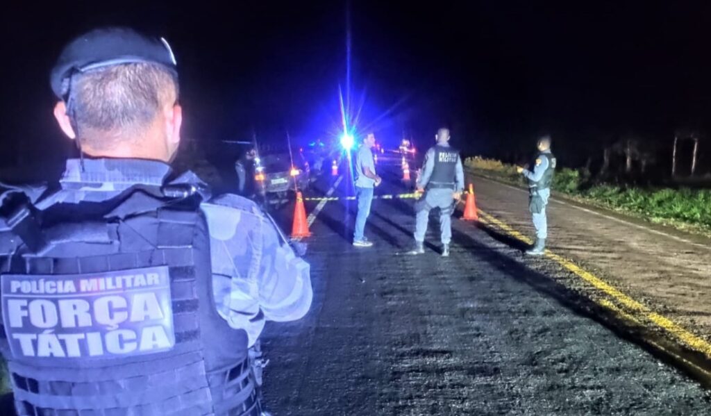 Dois homens morrem em confronto com a Força Tática na MT-320 em Colíder