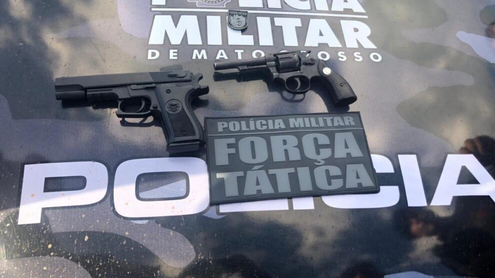 Homem atira contra policiais, é baleado e morre em Mato Grosso; militar fica ferido