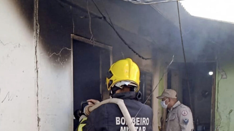 Sinop: marido ateia fogo em quitinete e é preso; esposa tem queimaduras de 2º grau