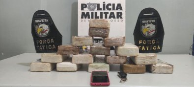 Mulheres são presas com 16 quilos de cocaína em VG
