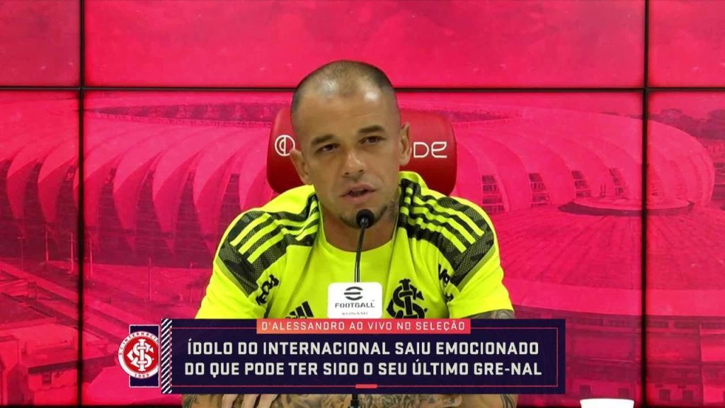 D’Alessandro explica a emoção após Gre-Nal do Campeonato Gaúcho