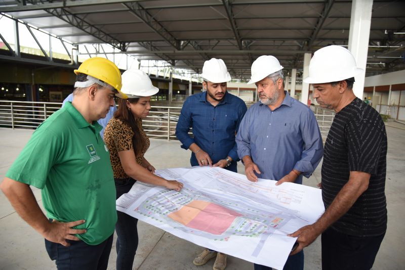 MT:  Stopa e Vuolo vistoriam obra do Mercado Porto que será entregue no mês do aniversário de Cuiabá