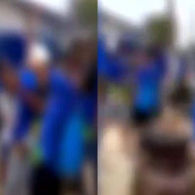 Alunos marcam brigas na saída das aulas em Cuiabá; veja vídeo