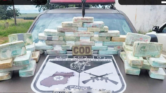 CRIME ORGANIZADO:   Gefron prende casal com 50 kg de pó avaliados R$ 1,6 milhão