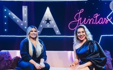 50% Após polêmica, Naiara Azevedo confirma data de lançamento de música gravada com Marília Mendonça
