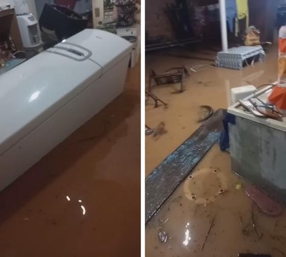 MT: “AGUACEIRO” DEVE CONTINUAR:  Temporal em Cuiabá deixou sete bairros alagados, pessoas ilhadas e muito prejuízo