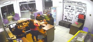 Dupla é presa por roubo a restaurante de açaí em MT