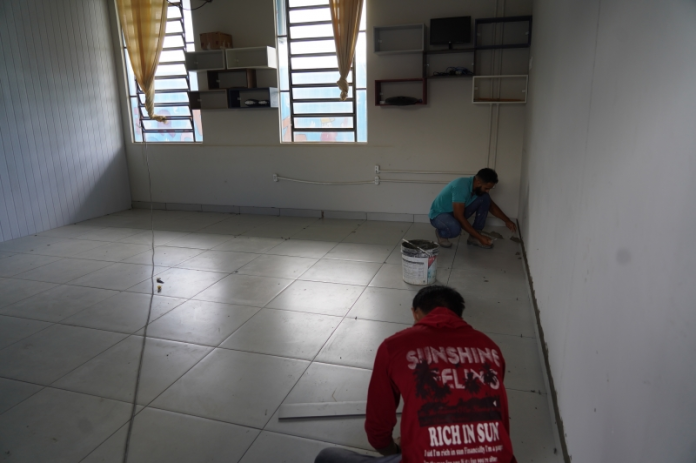 Escolas Municipais de Lucas do Rio Verde recebem novos pisos