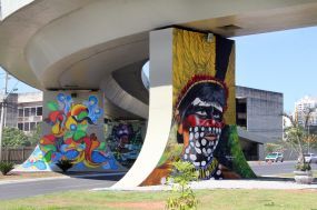 Programa Cidade Viva será retomado e pinturas voltarão a colorir estruturas de mobilidade urbana da Capital