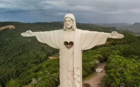 Cristo maior que o Redentor é inaugurado no RS