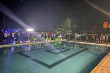 PM interdita festa promovida por organização criminosa em MT