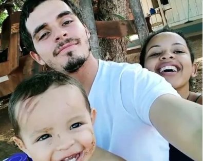 Casal e filho mortos em acidente são sepultados em MT