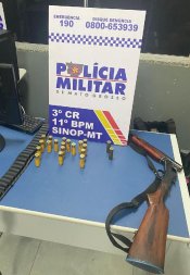 Homem é preso após agredir e ameaçar matar esposa em MT