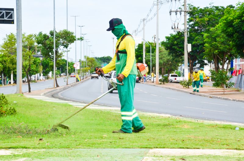 MT:  TRABALHO INTENSIFICADO:  Três grandes vias de Cuiabá recebem simultaneamente operação de serviços urbanos