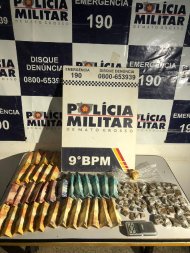 Mulher é presa com 58 porções de drogas em Cuiabá