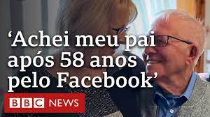 Após 58 anos separados, filha reencontra pai pelo Facebook