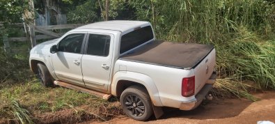 Pai e filho são sequestrados e têm Amarok roubada em MT