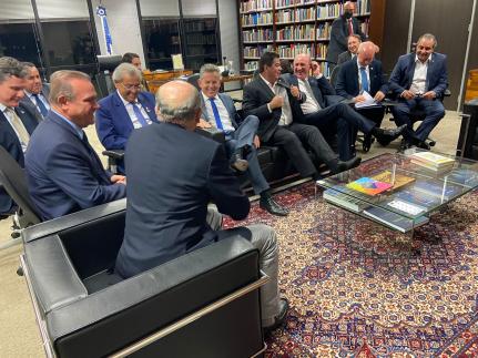 MT:  AUDIÊNCIA EM BRASÍLIA:  Após reunião com Mendes, ministro do TCU irá rever decisão que suspendeu obras do BRT