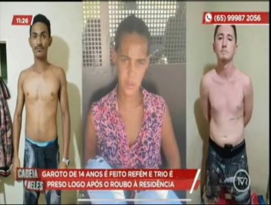Trio é preso após roubar Corolla e cão de família em Cuiabá