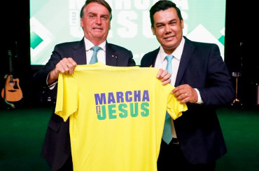 MT: O MESSIAS:   ‘Marcha para Jesus’ em Cuiabá terá Bolsonaro como centro de ‘adoração’