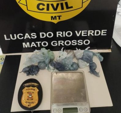 Adolescente é apreendido com porções de maconha em Lucas