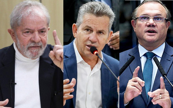 MT: ELEIÇÕES 2022:   Lula, Mauro e Wellington lideram a disputa na Baixada Cuiabana
