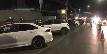 Operação prende seis pessoas por embriaguez ao volante em Cuiabá