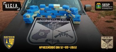 Policiais apreendem 25 quilos de drogas na divisa de MT e GO