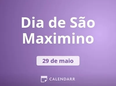 Dia de São Maximino
