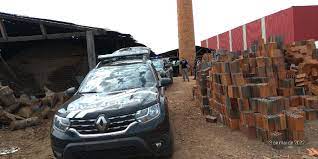 Drogas apreendidas são incineradas pela Polícia Civil na fronteira