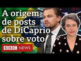 Quem criou campanha por voto jovem postada por Leo DiCaprio