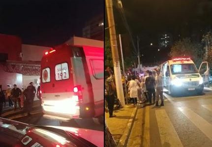 MT:  PACIENTES TRANSFERIDOS:  Fogo atinge segundo andar do Hospital São Benedito