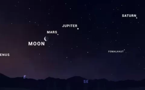 O raro alinhamento de cinco planetas que pode ser visto em junho