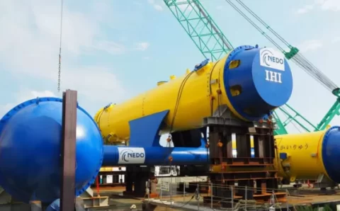 A ‘superturbina’ submarina que é aposta do Japão para futuro da energia