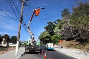 MT:  Região do Morro da Luz e da Ilha da Banana ganha novo sistema de iluminação pública