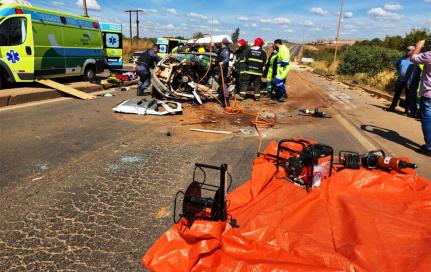 RODOVIA FEDERAL:   Grave acidente na BR-163 deixa duas pessoas feridas