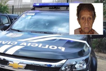 Polícia acha corpo de idosa que estava desaparecida em VG