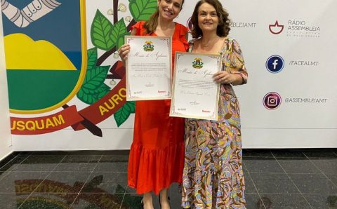 MT:  Membros da diretoria do CRO recebem Moção de Aplauso da AL