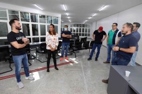 Diretor-geral da Limpurb vistoria obra na Central Funerária e destaca transformação completa da estrutura