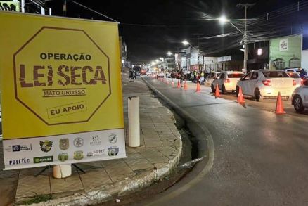 Sete motoristas são presos por embriaguez ao volante em Cuiabá