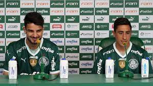 Merentiel e López comentam receptividade no Palmeiras e se divertem com Scarpa