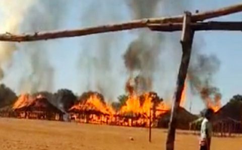 MT:  PF É ACIONADA:   MPF suspeita de incêndio criminoso em aldeia xavante em MT