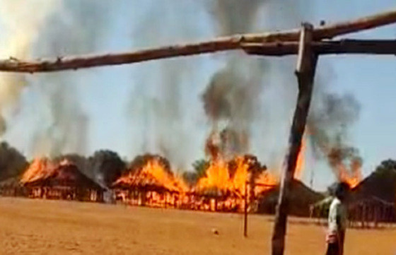 MT:  PF É ACIONADA:   MPF suspeita de incêndio criminoso em aldeia xavante em MT