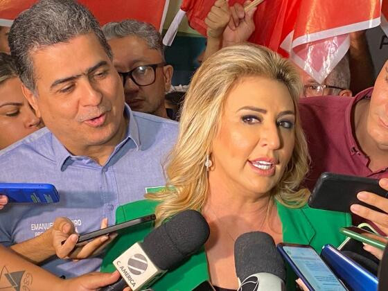 MT:  CANDIDATA AO GOVERNO:  Márcia Pinheiro defende concluir as obras do VLT